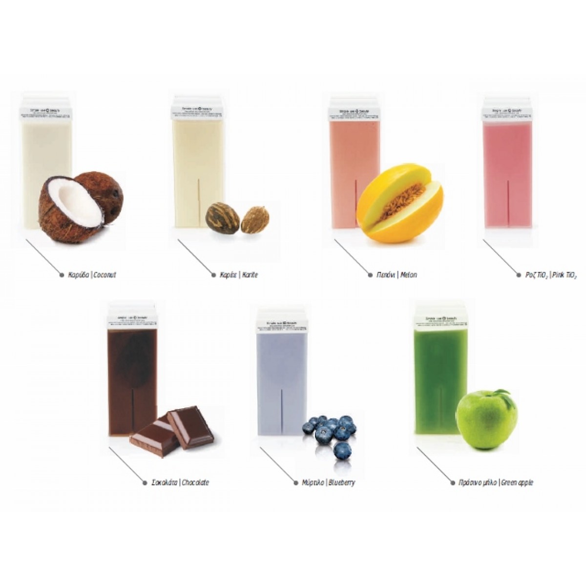 Κεριά αποτρίχωσης ρολέτα  Αρωματικά Κεριά TiO 100ml